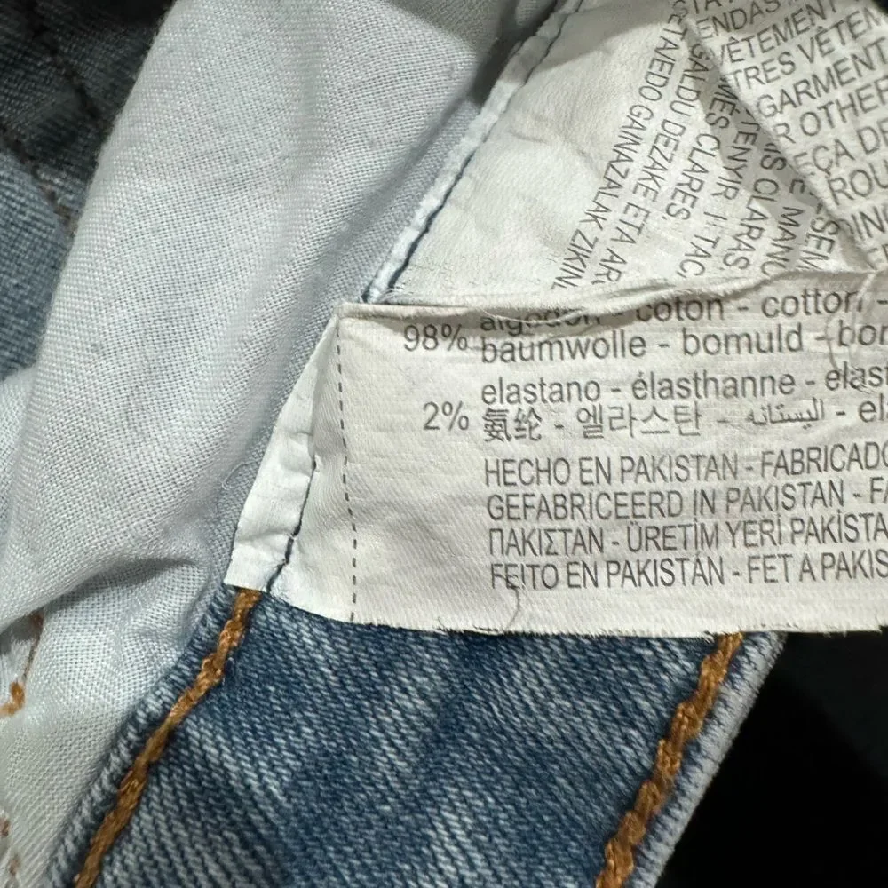 Zara Blue Slim Fit Skinny High Waisted Jeans Women’s 4